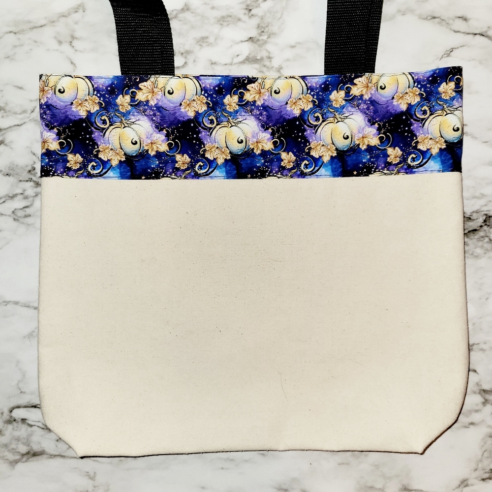 Disney Pumpkin Reuseable Tote Bag Handmade